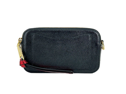 Marc Jacobs The Snapshot New Gold Multi Glitter Leather Crossbody Bag