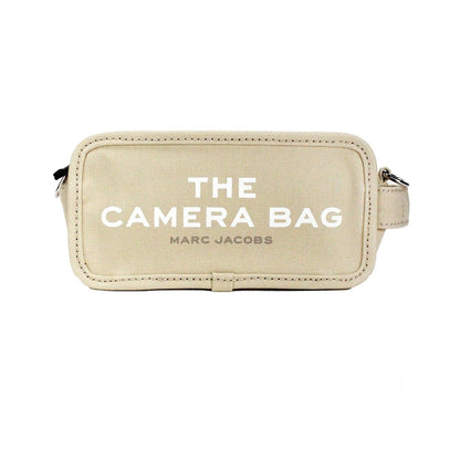 Marc Jacobs The Camera Bag Silver Canvas Crossbody Bag