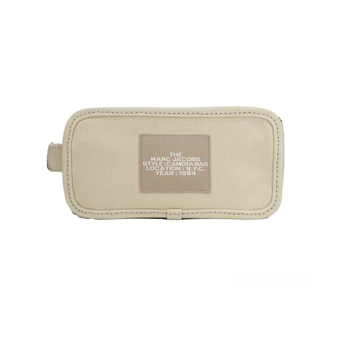 Marc Jacobs The Camera Bag Silver Canvas Crossbody Bag