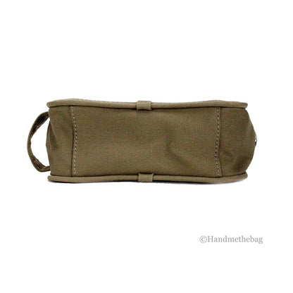 Marc Jacobs The Camera Bag Slate Green Canvas Crossbody Bag