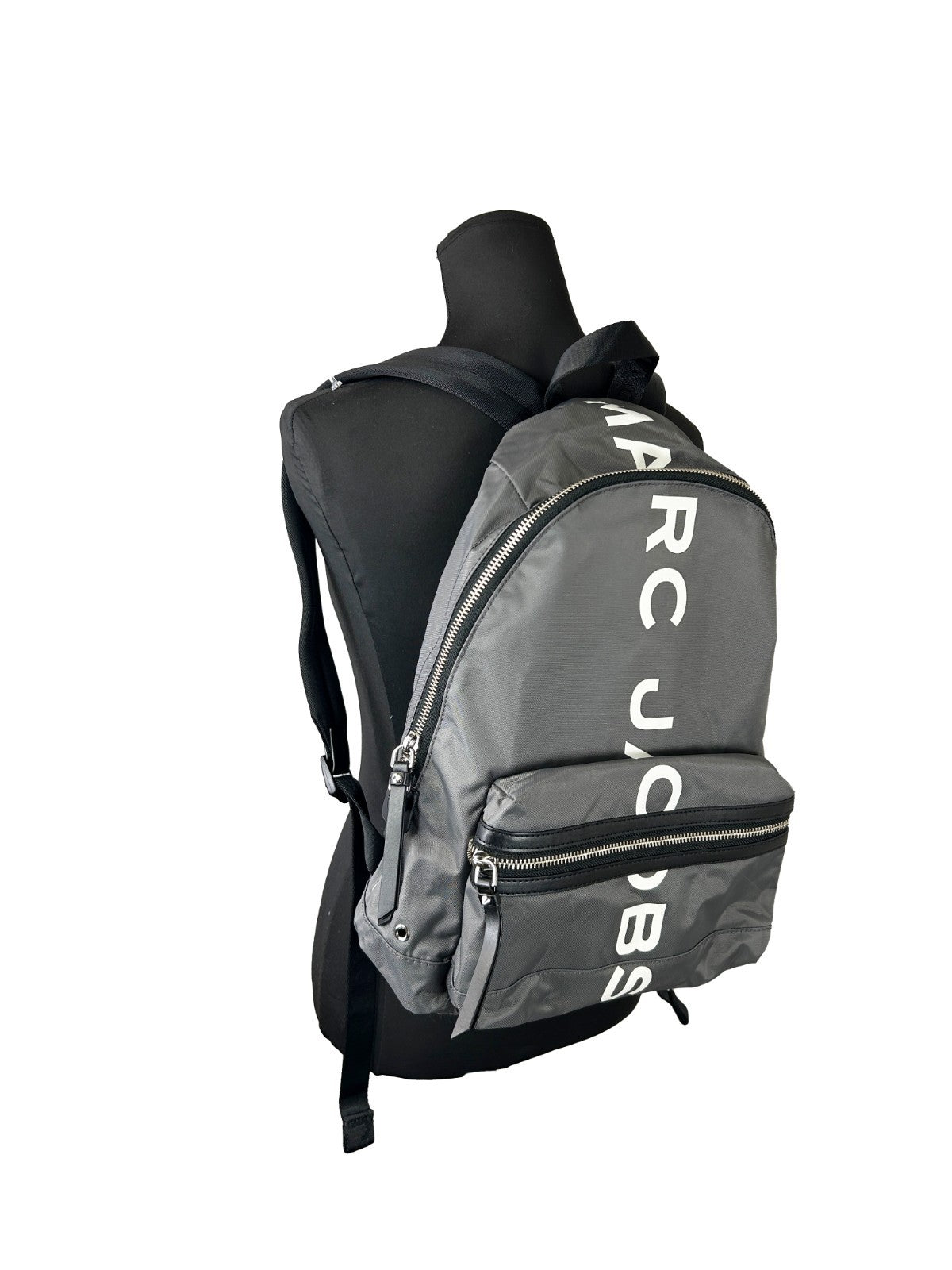 Marc Jacobs Suspiria Gray Nylon Backpack