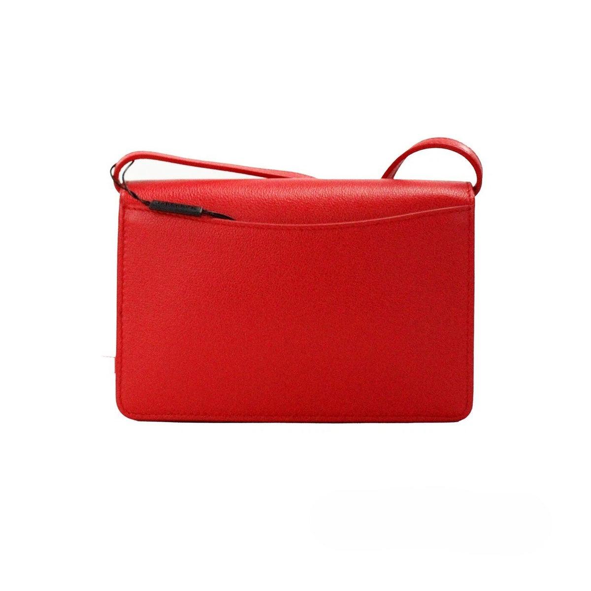 Burberry Small Hampshire Military Red Leather Crossbody Bag