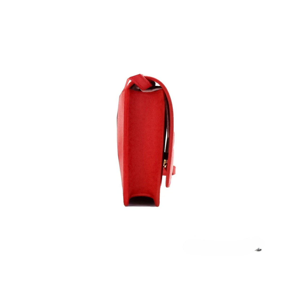 Burberry Small Hampshire Military Red Leather Crossbody Bag