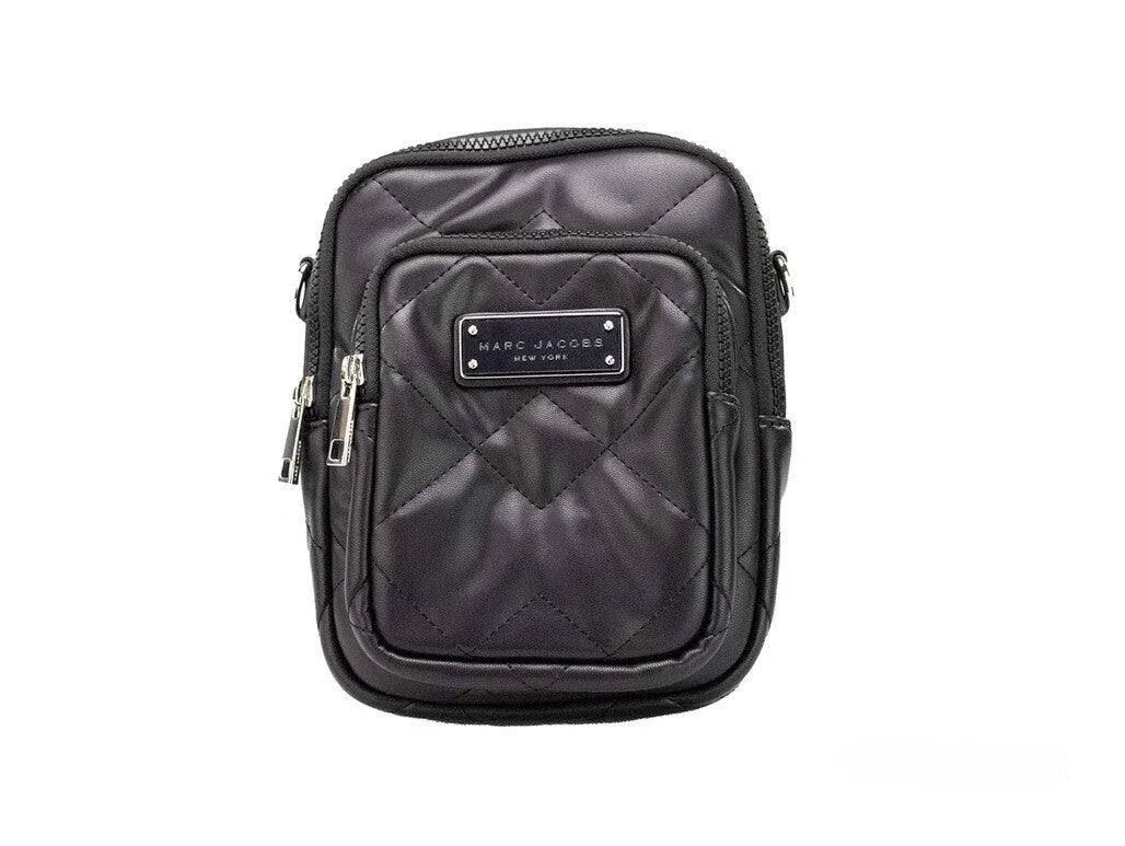 Marc Jacobs The Pillow Black Quilted Leather Crossbody Bag