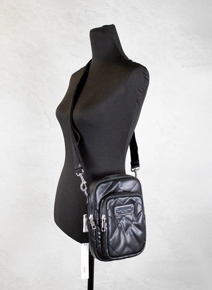 Marc Jacobs The Pillow Black Quilted Leather Crossbody Bag