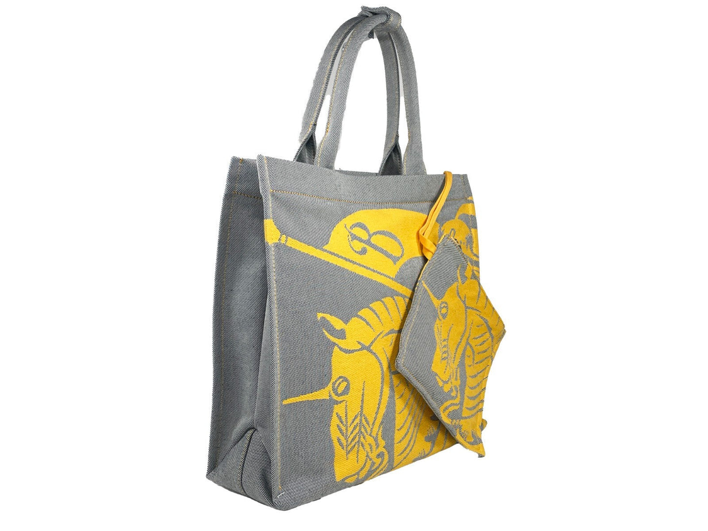Burberry EKD Sunflower Canvas Tote Bag