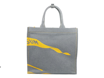 Burberry EKD Sunflower Canvas Tote Bag