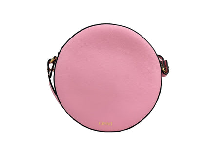 Versace La Medusa Pink Grained Leather Camera Bag