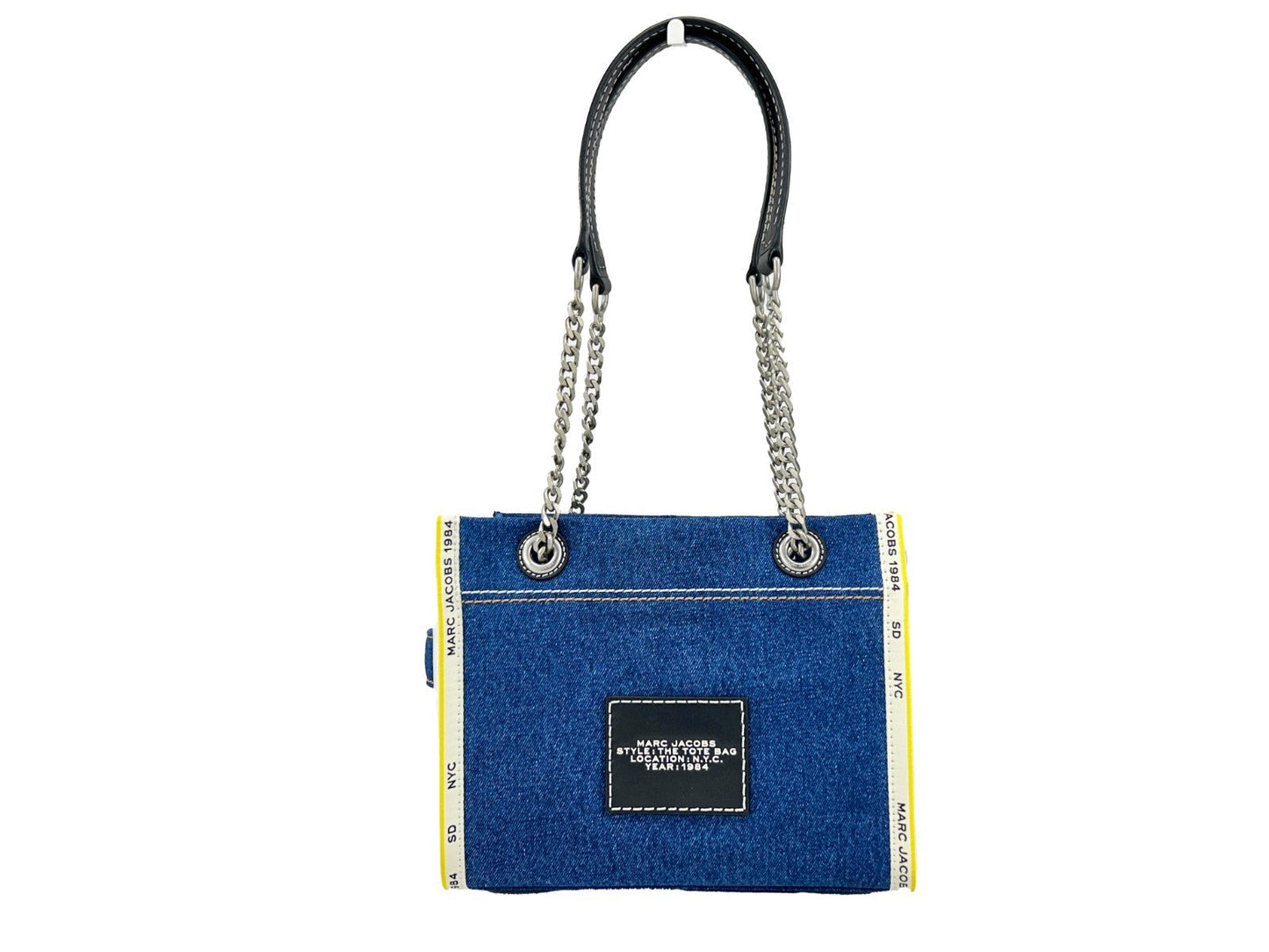 Marc Jacobs The Denim Chain Small Tote Bag