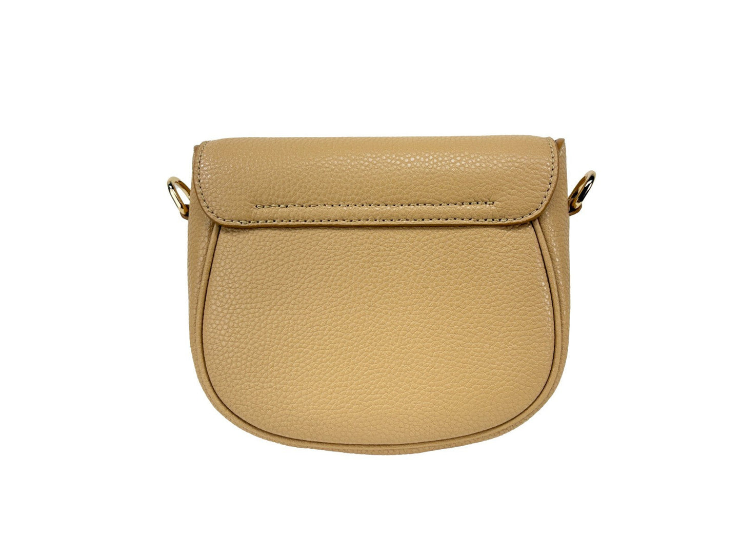 Marc Jacobs The Saddle Bag Camel Pebble Leather Crossbody Bag