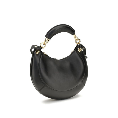 Black Calf Leather Bos Taurus Shoulder Bag