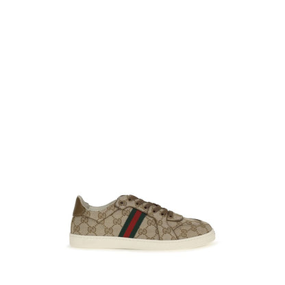 Gucci Tennis 1977 Beige GG Stretch Canvas Sneaker