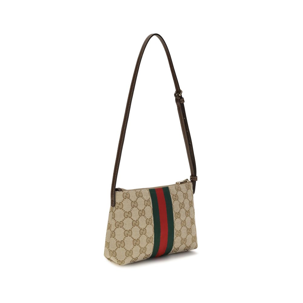 Gucci Horsebit 1955 GG Supreme Shoulder Bag