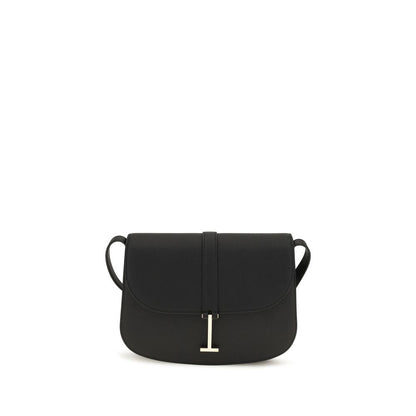 Tom Ford Black Grained Calf Leather Shoulder Bag
