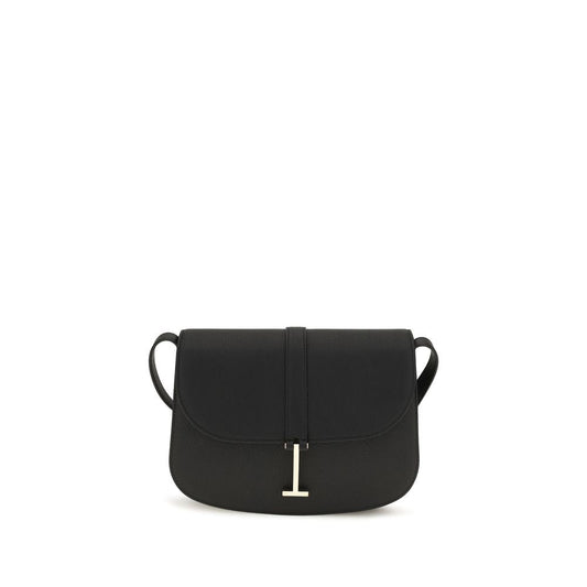 Tom Ford Black Grained Leather Shoulder Bag