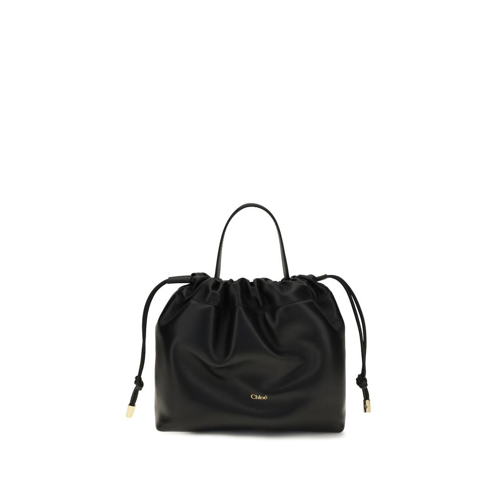 Chloé Black Lambskin Chain Shoulder Bag