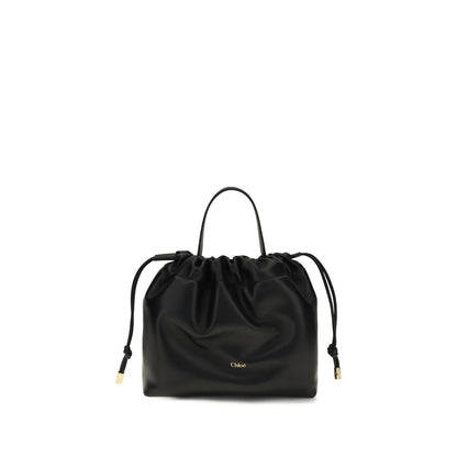 Chloé Black Lambskin Chain Shoulder Bag