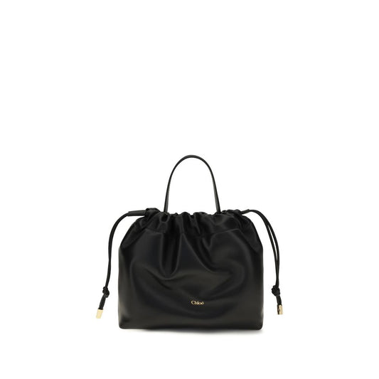 Chloé Black Lambskin Chain Shoulder Bag