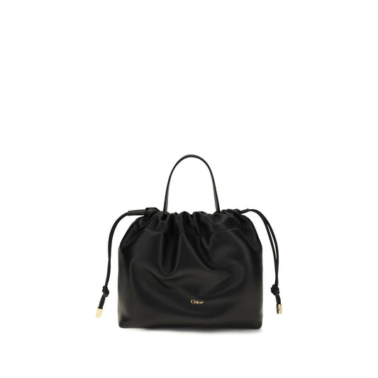 Chloé Icons Black Lambskin Shoulder Bag