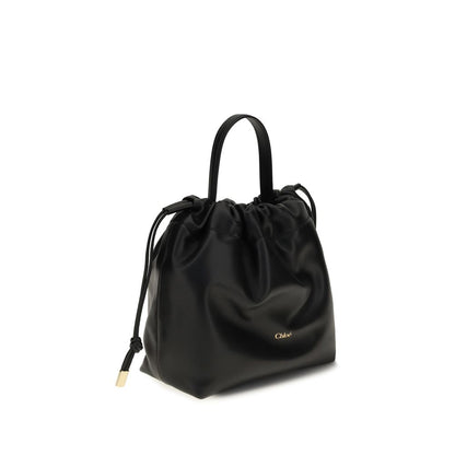 Chloé Black Lambskin Chain Shoulder Bag