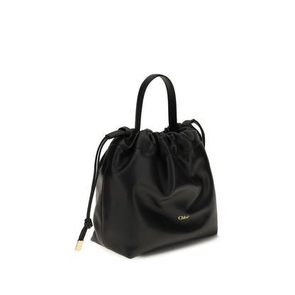 Chloé Icons Black Lambskin Shoulder Bag