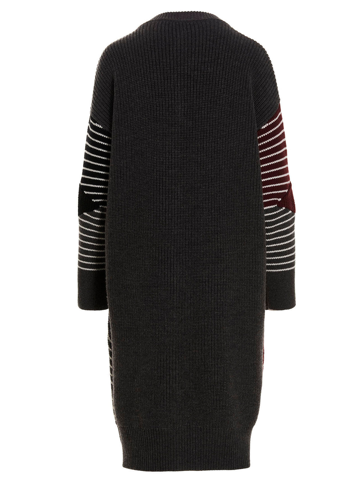 Stella McCartney Stella By Stella Striped Virgin Wool Coat