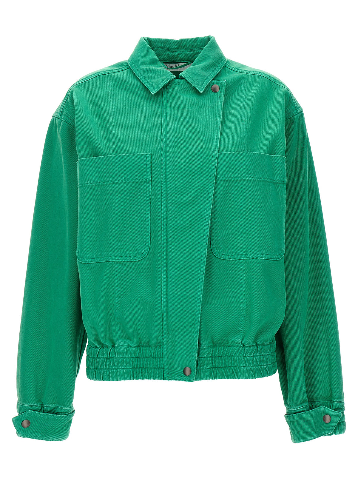 Max Mara Arturo Bicolor Cotton Cropped Jacket