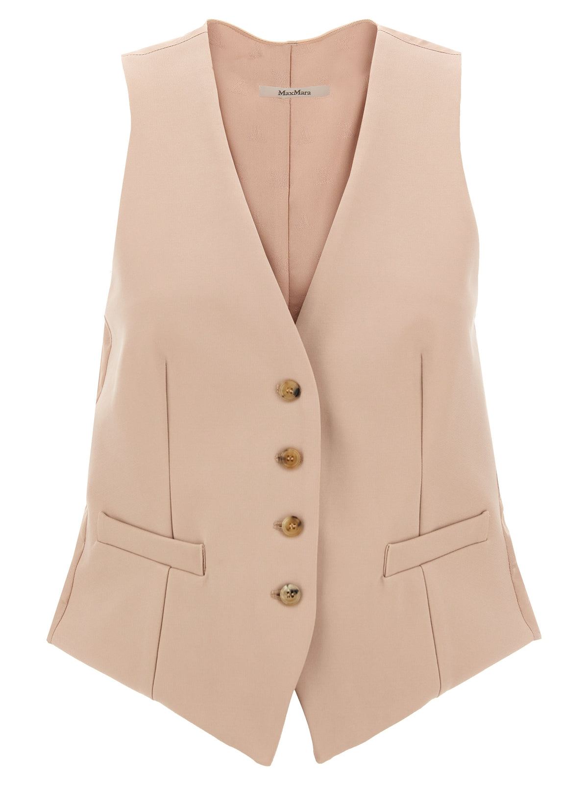 Max Mara Kiwi Multicolor Viscose Jersey Vest