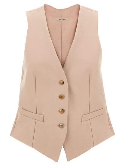 Max Mara Kiwi Multicolor Viscose Jersey Vest
