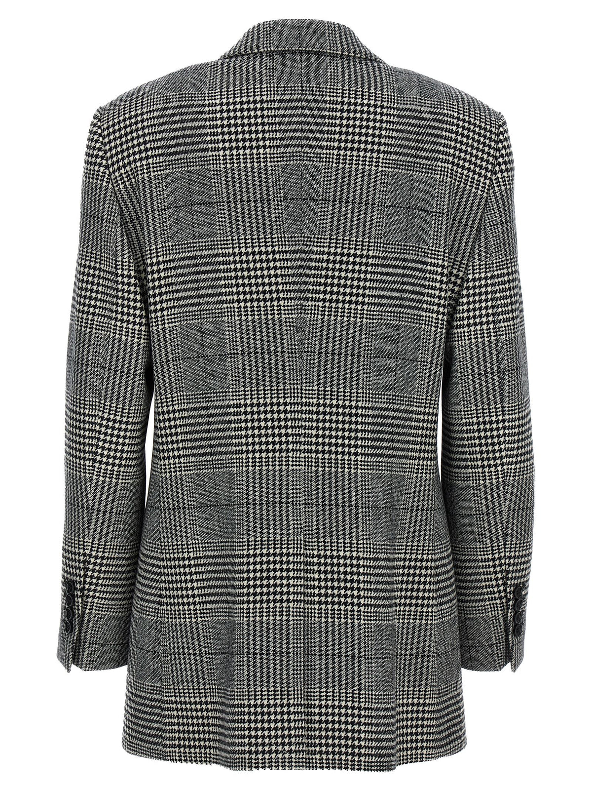 Dolce & Gabbana Houndstooth Wool-Cashmere Blazer