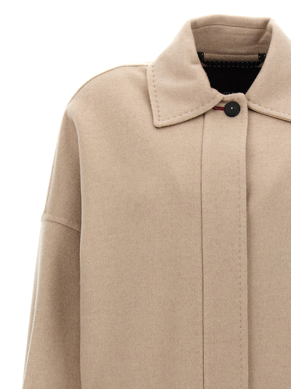 Max Mara Baruffa Beige Double Cashmere Coat