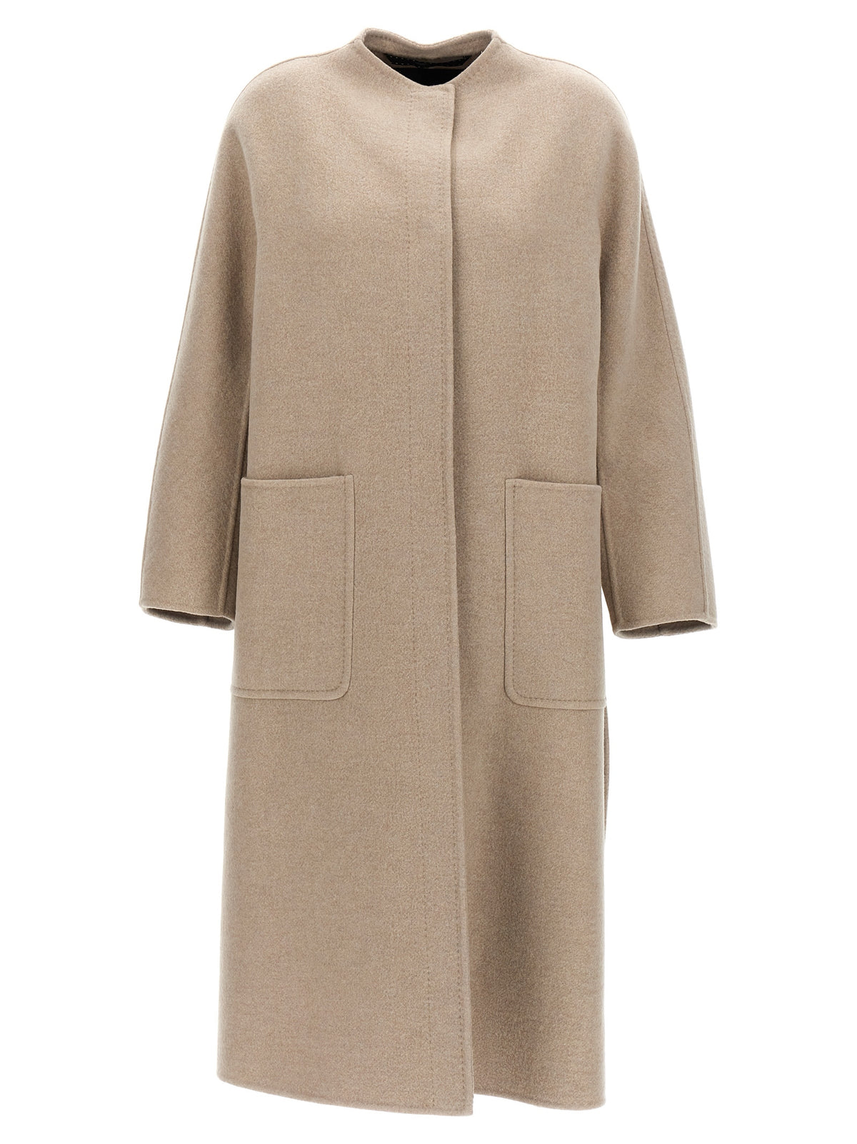 Max Mara Gioiosa Beige Double Cashmere Coat