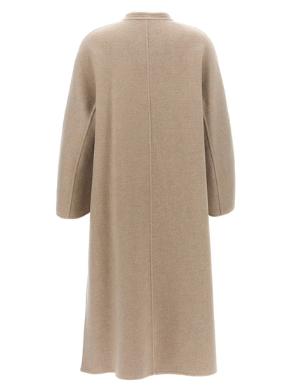 Max Mara Gioiosa Beige Double Cashmere Coat