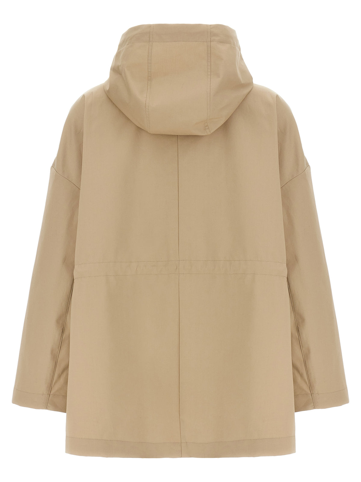 Moncler Gaillon Beige Cotton Parka