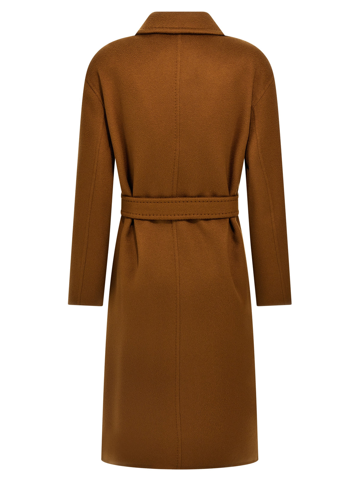 Max Mara Melinda Brown Cashmere Midi Coat