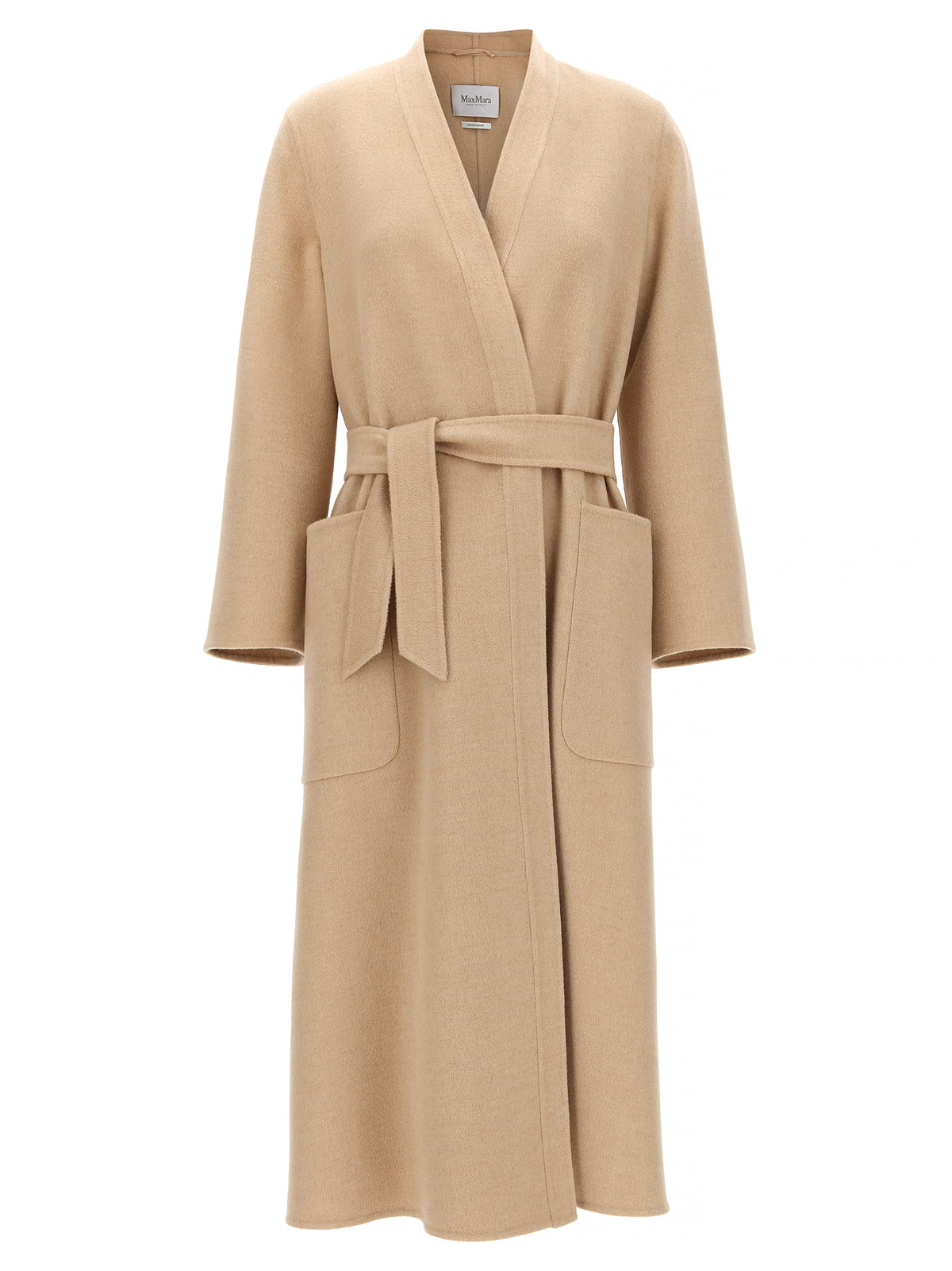 Max Mara Vezzoso Beige Wool Coat
