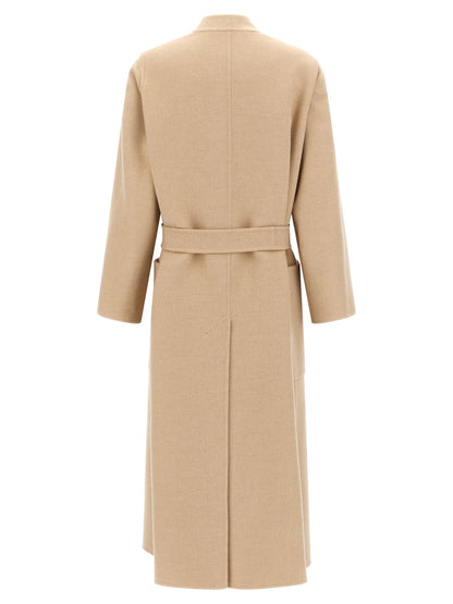 Max Mara Vezzoso Beige Wool Coat