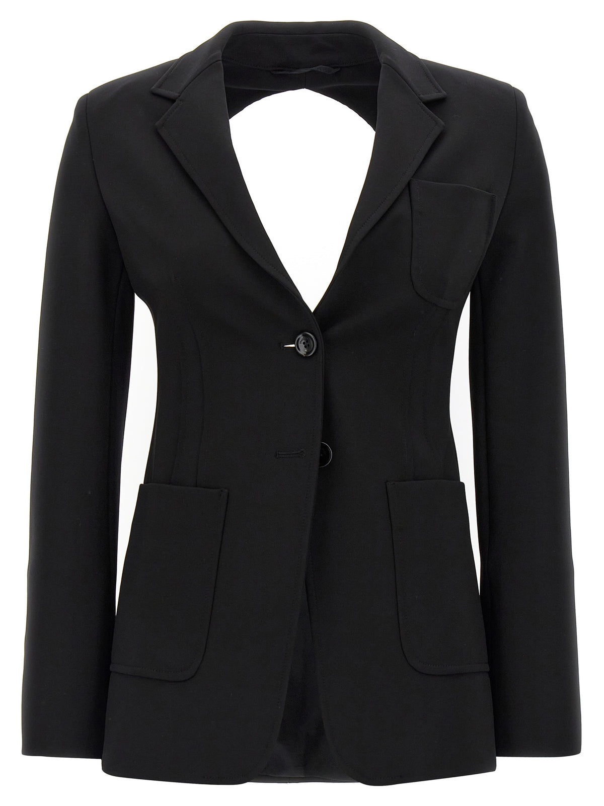 Max Mara Anagni Stretch Viscose Blazer