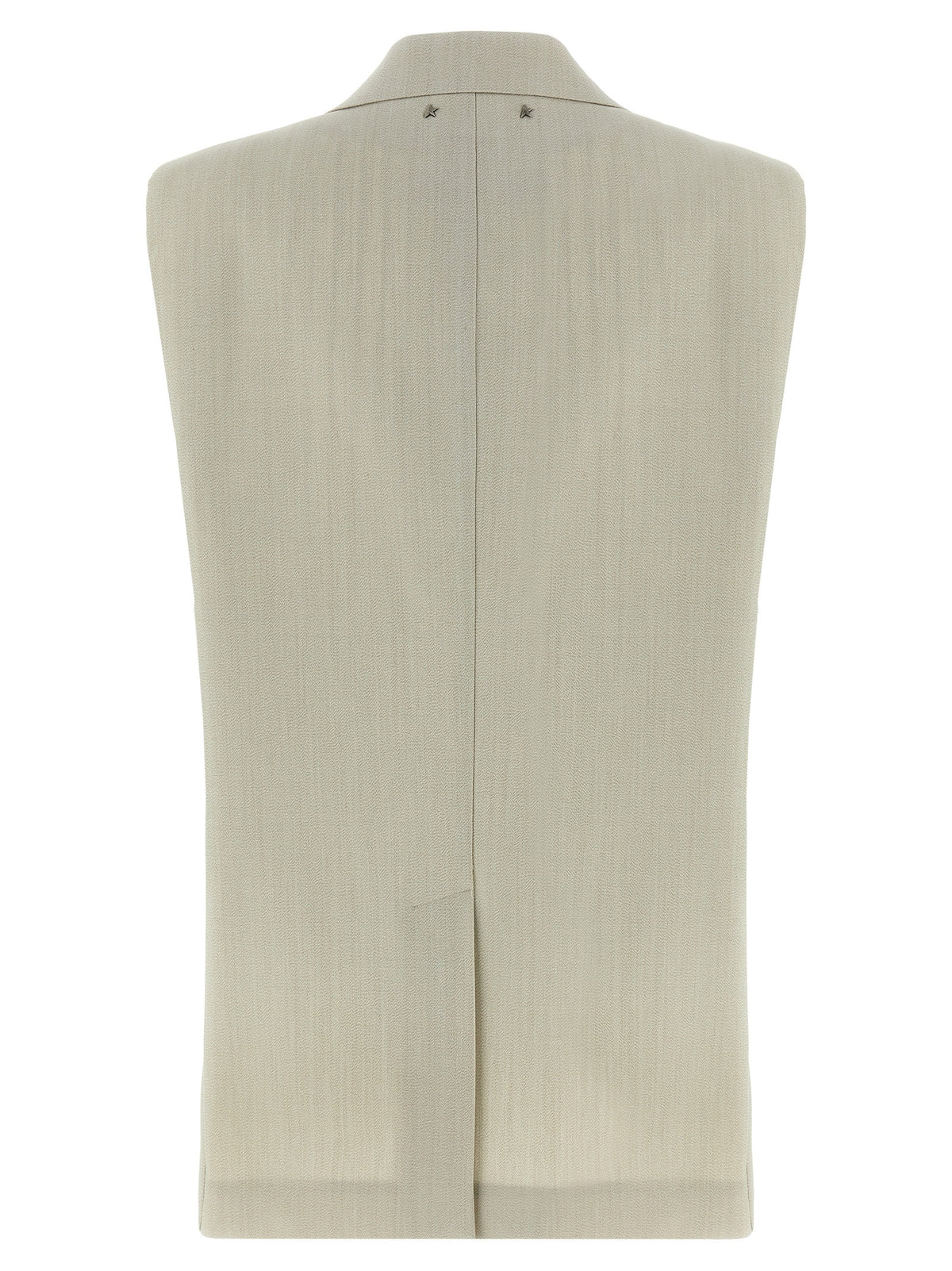 Golden Goose Nicole Beige Virgin Wool Vest