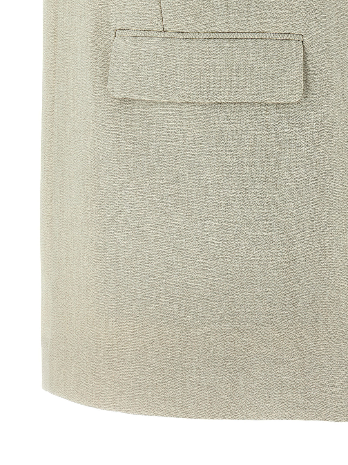 Golden Goose Nicole Beige Virgin Wool Vest