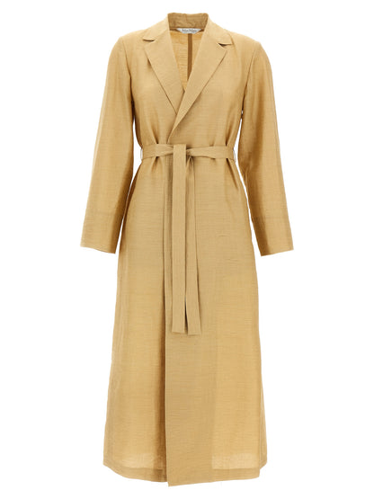 Max Mara Meandro Beige Robe Coat