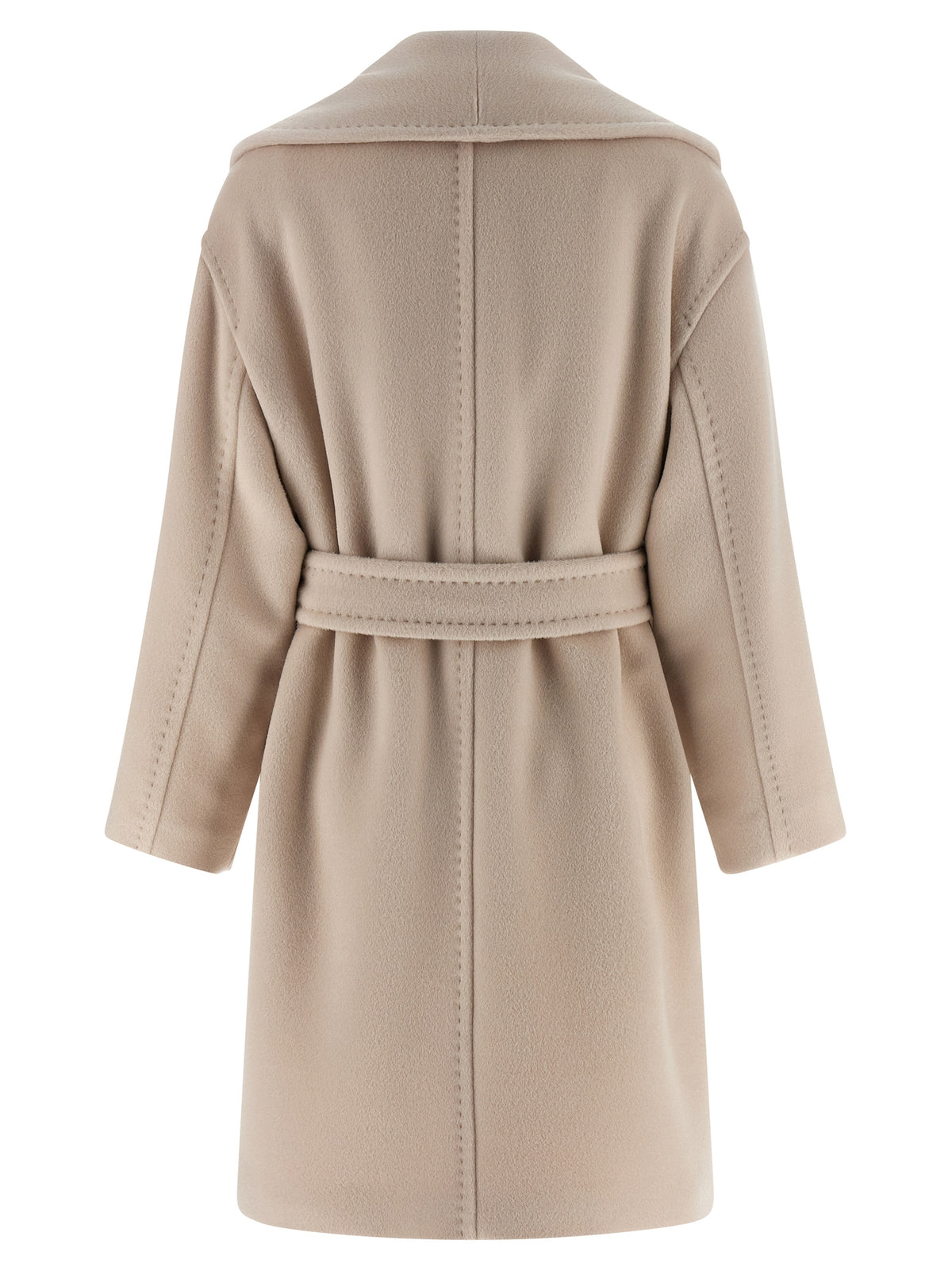 Max Mara Studio Cloruro Beige Alpaca-Wool Coat