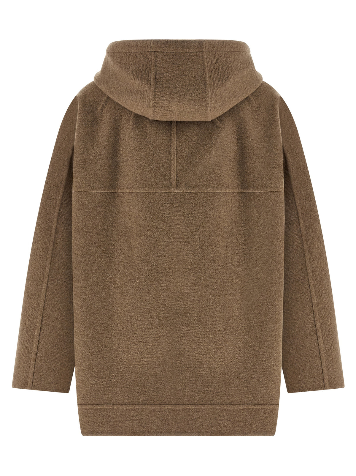 Max Mara Gradi Brown Washed Cashmere Coat