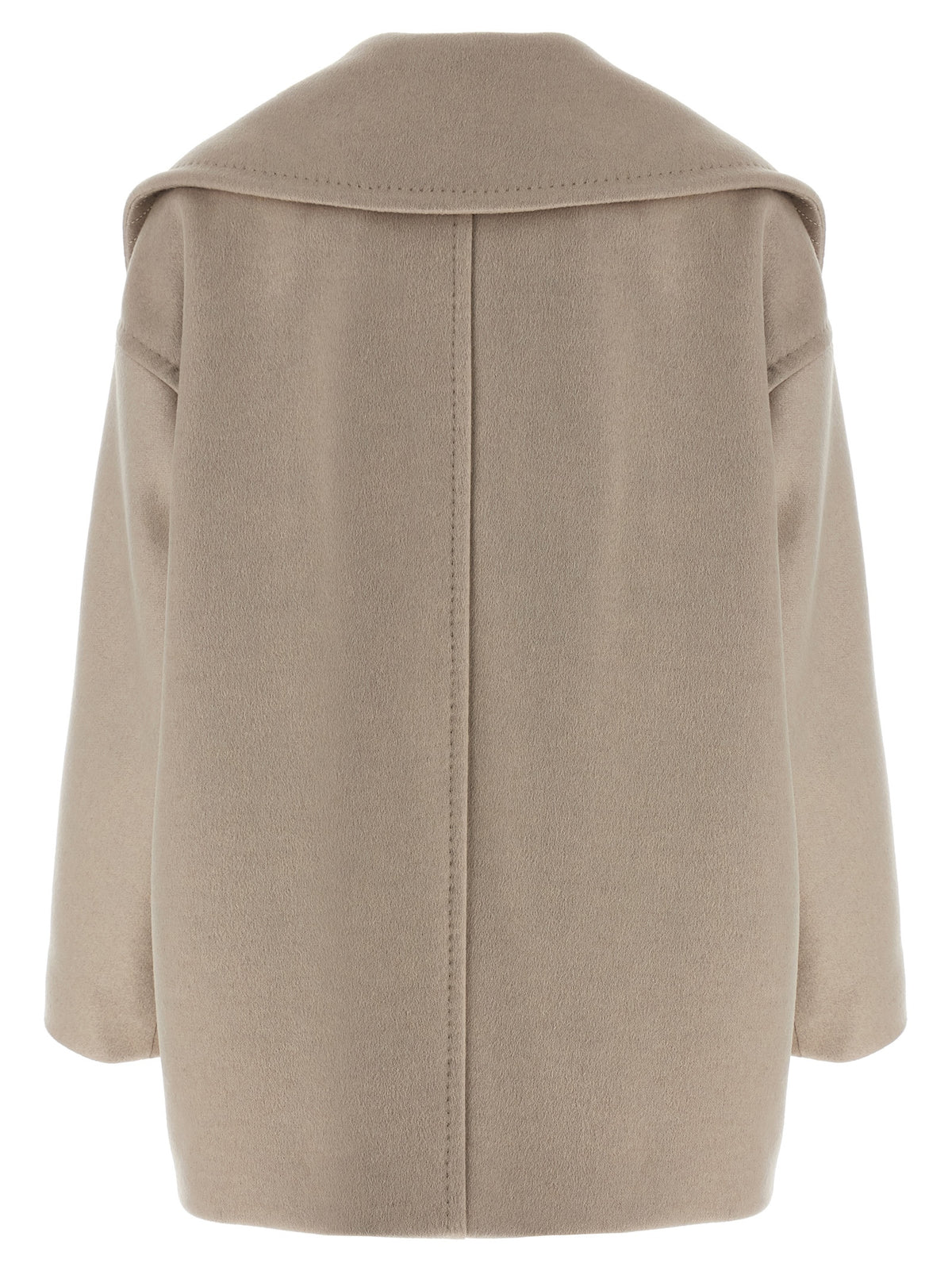 Max Mara Mario Beige Cashmere Double-Breasted Coat
