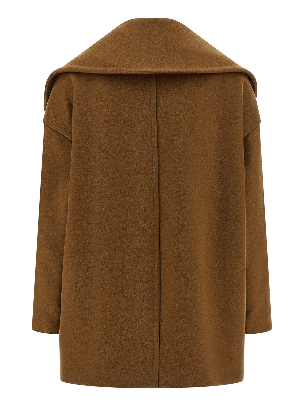 Max Mara Mario Brown Cashmere Double-Breasted Coat