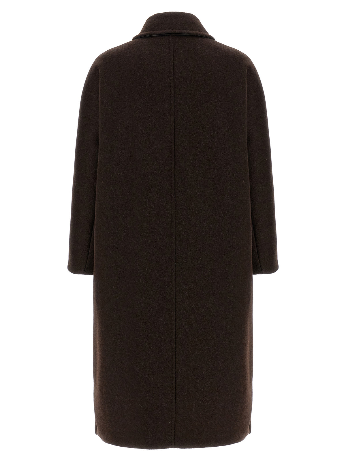 Max Mara Angus Brown Cashmere-Alpaca Coat