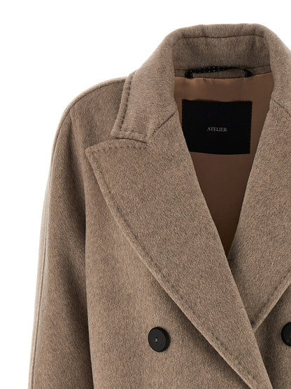 Max Mara Angus Beige Cashmere Coat