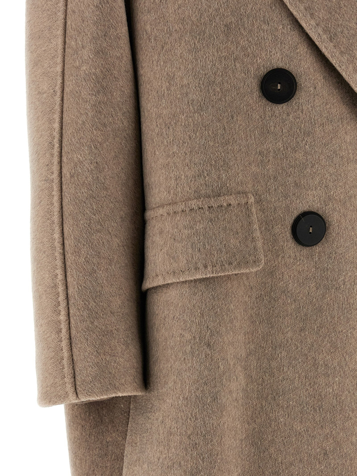 Max Mara Angus Beige Cashmere Coat