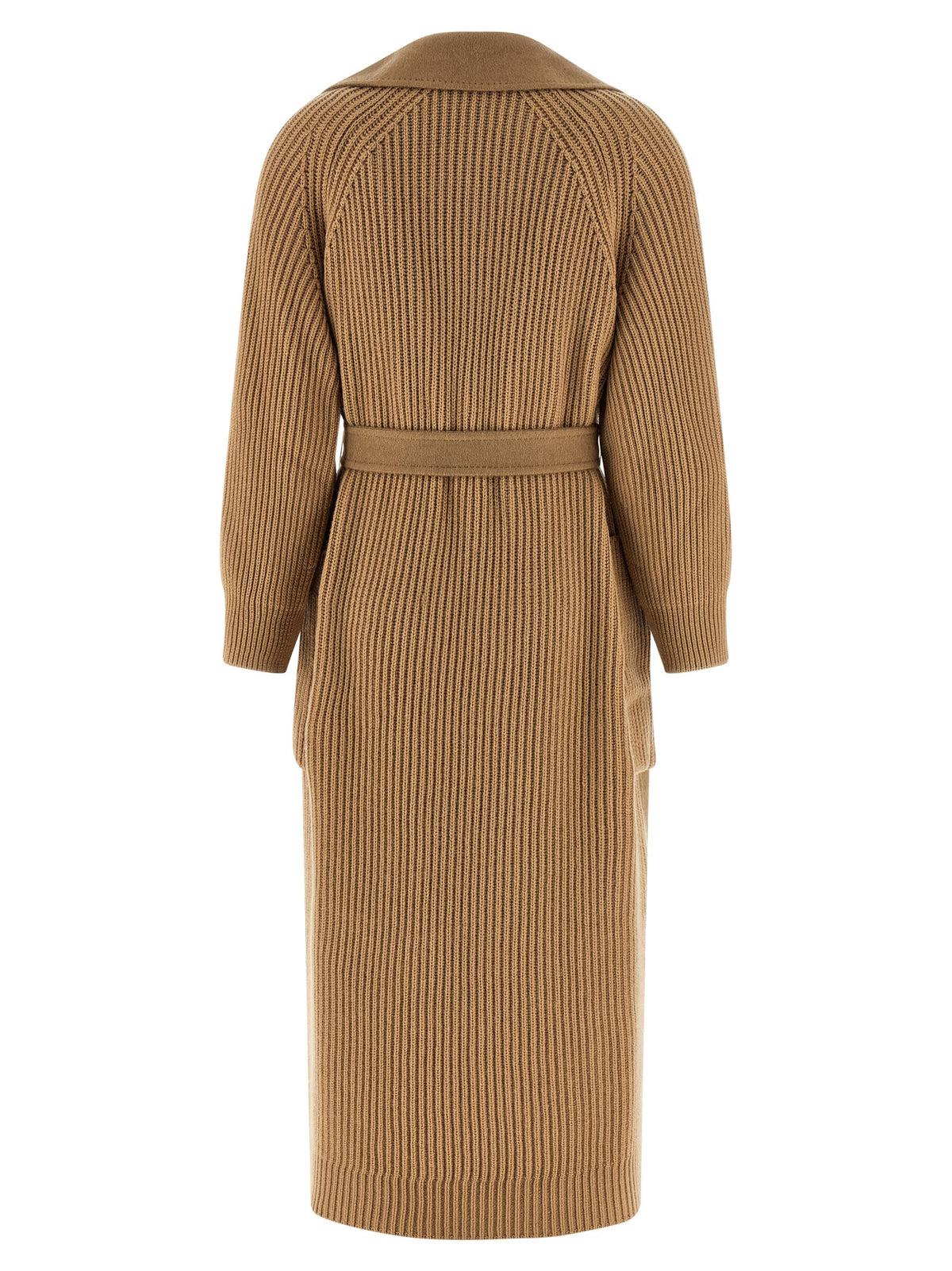 Max Mara Berard Beige Camel Wool Long Coat