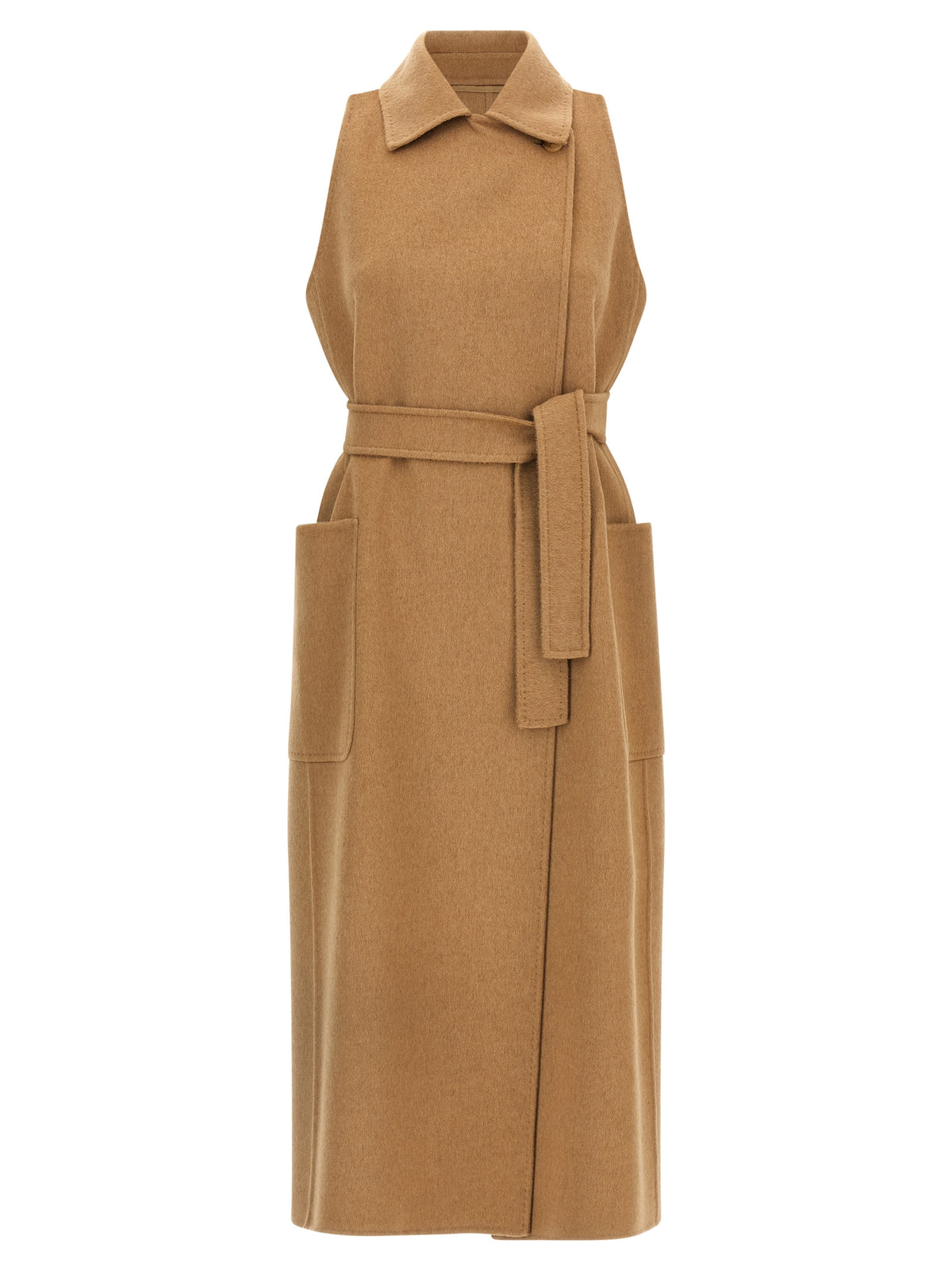 Max Mara Berlina Beige Baby Camel Wool Coat
